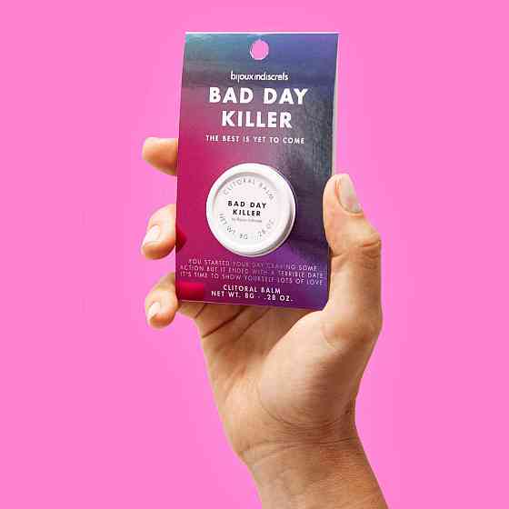 Бальзам для клитора Bijoux Indiscrets Bad Day Killer (Наслаждайся каждым днем), разогревающий Sex Aura Киев