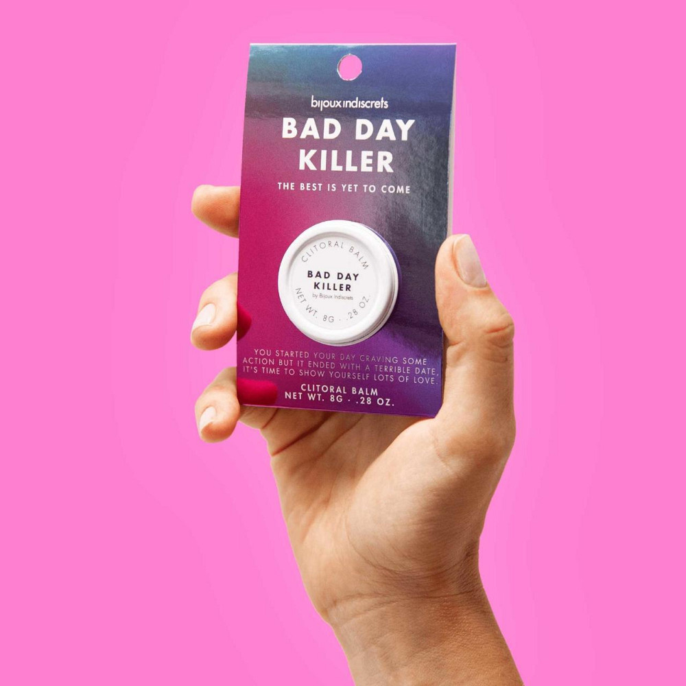 Бальзам для клитора Bijoux Indiscrets Bad Day Killer (Наслаждайся каждым днем), разогревающий Sex Aura Киев - изображение 3