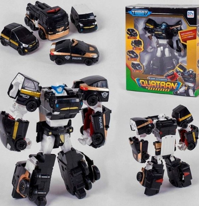 Робот Кватран Трансформер Полицейский (519) Игрушка Робот. Харьков - изображение 2