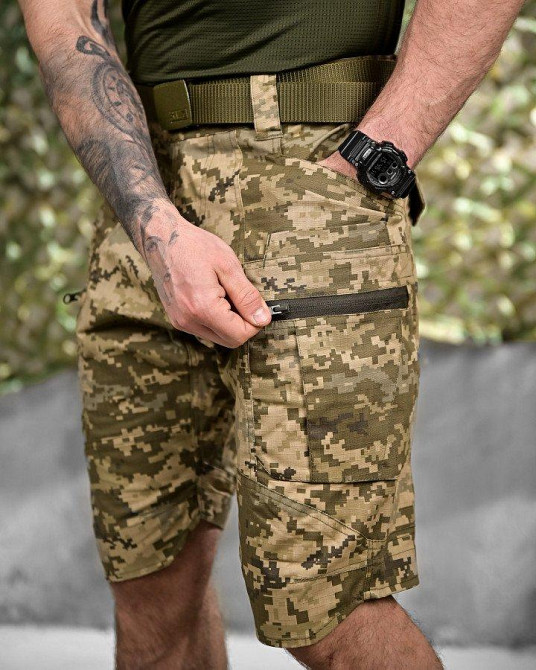 Тактичні шорти PREMIUM піксель ДЛ7039 Одеса - фото 6