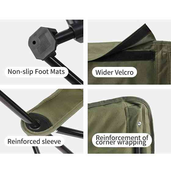 Стул складной Naturehike Sea Star 002 CNK2550JJ019, углеродистая сталь, масло Киев