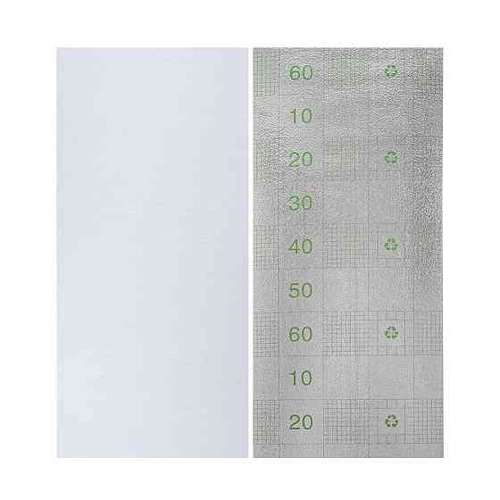 Самоклеюча вініловая плитка в рулоні 600х3000х2мм Біле полотно Мат SW-00002032 Київ