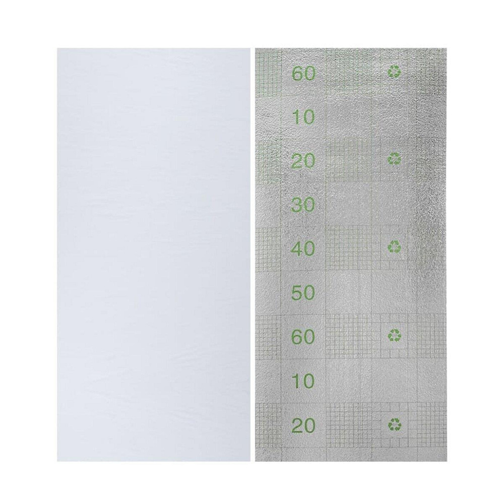 Самоклеюча вініловая плитка в рулоні 600х3000х2мм Біле полотно Мат SW-00002032 Київ - фото 4