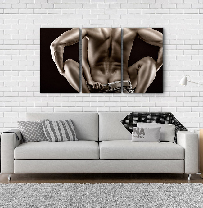 Модульна картина Пристрасть Art-67_3А Київ - фото 2