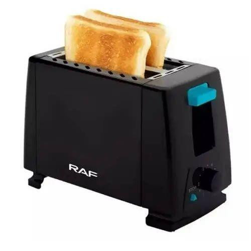 Тостер RAF R.263 650 Вт черный с регулировкой степени поджаривания и съемным поддоном для крошек. Одесса - изображение 2