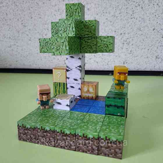 Конструктор магнітний майнкрафт 48 кубики магнітні блоки Dream World LZCK 005 Хмельницький