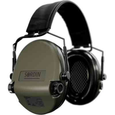 Наушники для стрельбы Sordin Supreme MIL AUX Slim з верхнім тримачем (74308-06-S) Винница
