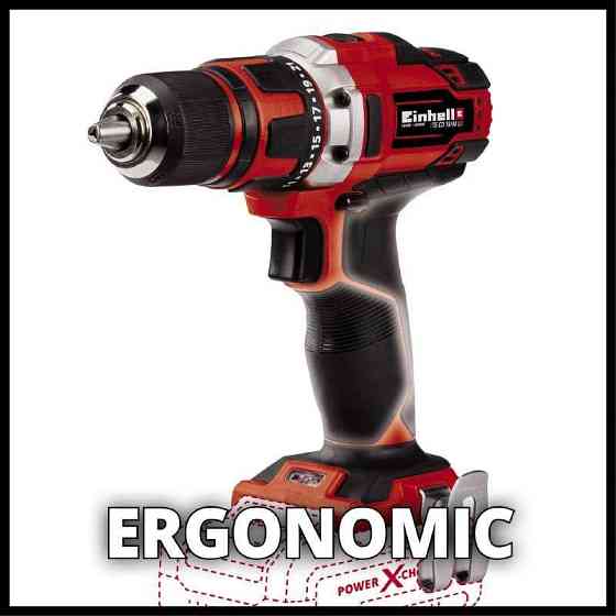 Шуруповерт Einhell TE-CD 18/40 Li-Solo : 18V ( без аккума и зарядки) 4513925 Киев