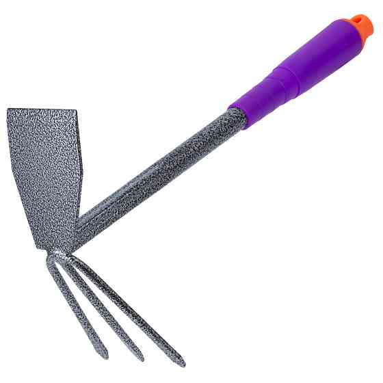 Grad Мотыга комбинированная плоская + 3-х зубая (полая ручка) (ABS) GRAD (5044665) Киев