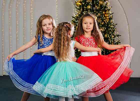 Дитячі святкові сукні з мереживом на ріст 98-116 Кривий Ріг