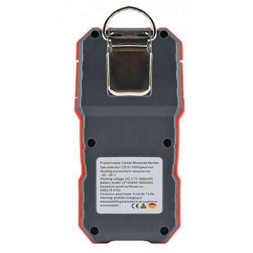 Детектор угарного газа CO (0-1000 μmol/mol) WINTACT WT8806 Чернигов