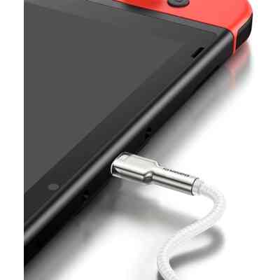 Дата кабель USB-C to USB-C 2.0 mCafule Metal PD 100W white Baseus (CATJK-D02) Винница
