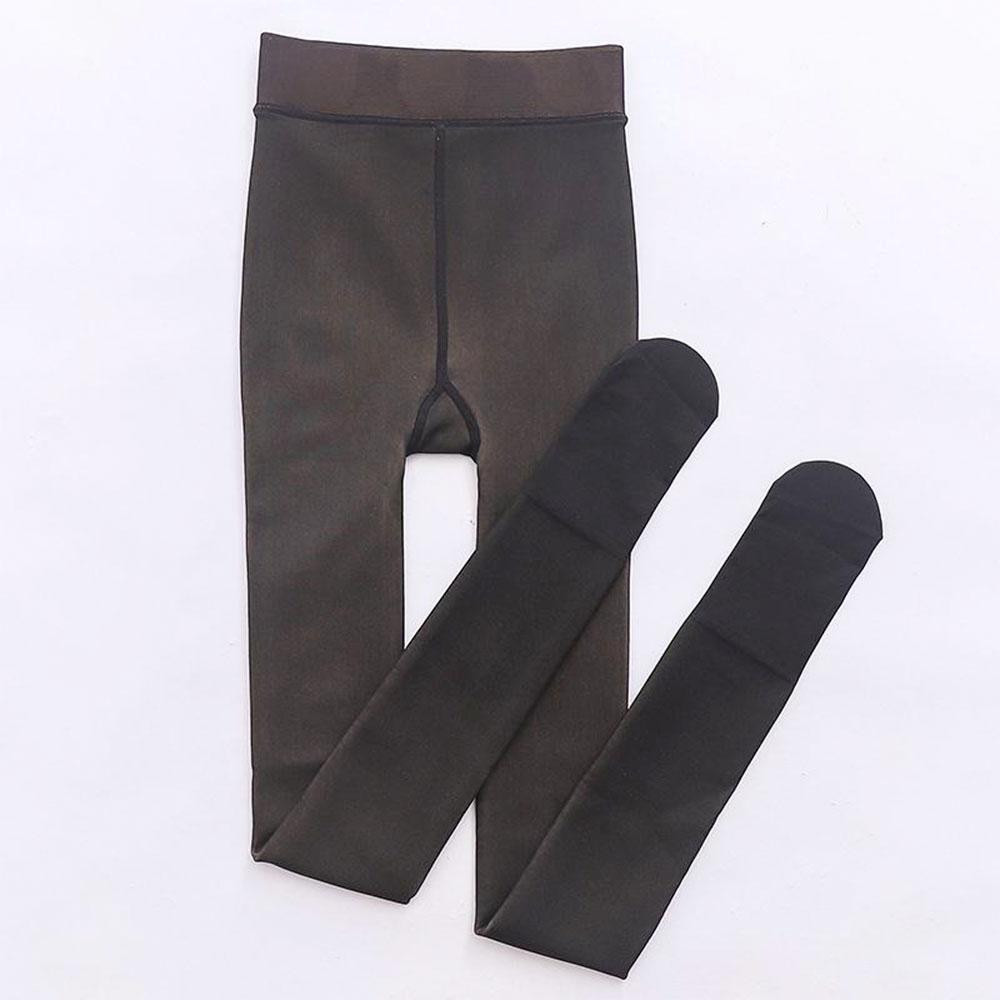 Зимние колготки с имитацией капроновых, Размер 42-48 / Женские колготки на зиму / Термоколготки меховые Киев - изображение 10