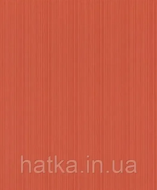 Шпалери вінілові на флізеліні Rasch Clasik 0,53х10 однотонні структурні тонка смужка яскраво-бордові цегляні Київ - фото 1