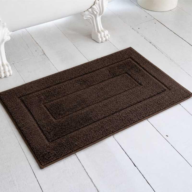 Килимок для ванної кімнати Lovely Svi - 50 x 80 см Коричневий (2565071) Київ - фото 7
