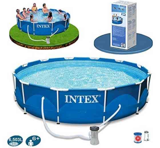 Басейн каркасний Intex 28212 з фільтр-насосом 366х76 см Синій Чернігів