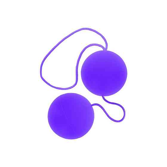 Вагинальные шарики пластиковые фиолетовые Toy Joy Sex Aura Киев