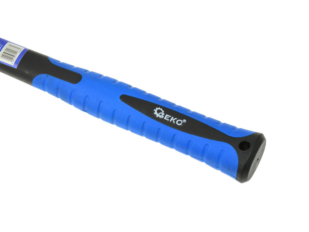 Молоток слюсарний "GeKo"-premium 0,3 кг з ручкою зі скловолокна покритого TPR Київ - фото 3