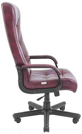 Офисное Кресло Руководителя Richman Virginia Titan Bordo Пластик Рич М2 AnyFix Бордовый Киев
