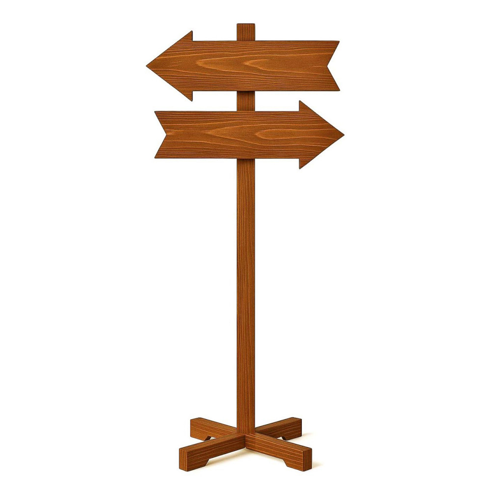 Підлогова стрілка-покажчик "Мікондо" охра Миколаїв - фото 1