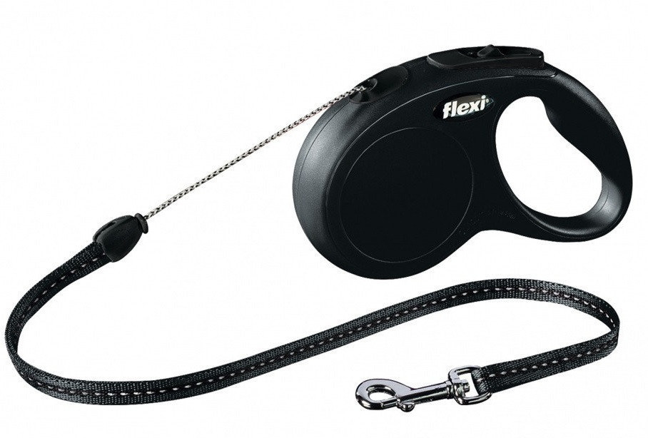 Поводок-рулетка Flexi New Classic S 5м/12кг (красн/сін/троянд) Вінниця - фото 1