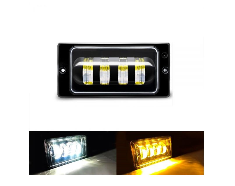 Комплект протитуманних LED фар AllLight HPG-050-04 ВАЗ 2110-2115 (біле/жовте світло) Харків - фото 1