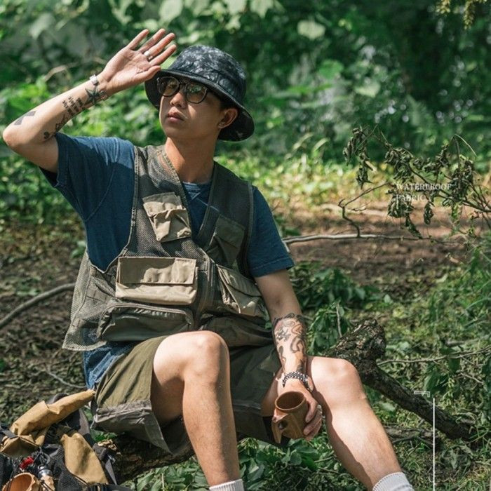 Панама туристична Naturehike NH21FS538, темно-синя Киев - изображение 4