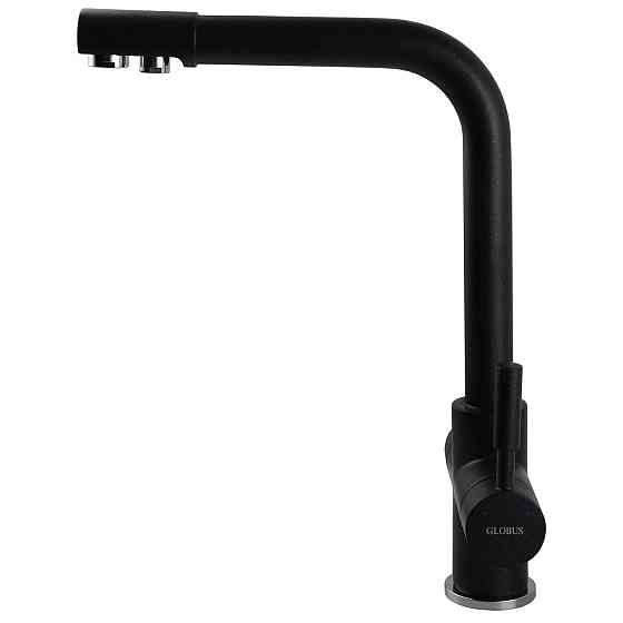 Змішувач для кухні під осмос Globus Lux LAZER GLLR-0888-1-ONIX (000011311) Київ