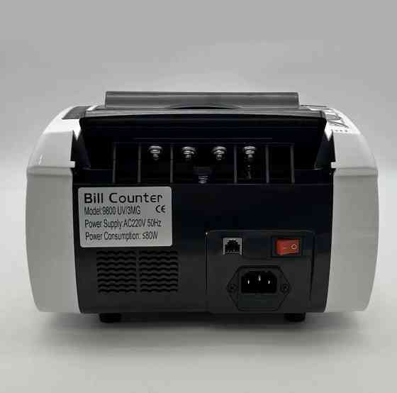 Машинка для рахунку грошей із детектором Bill Counter 9800MG 9481, біла Винница