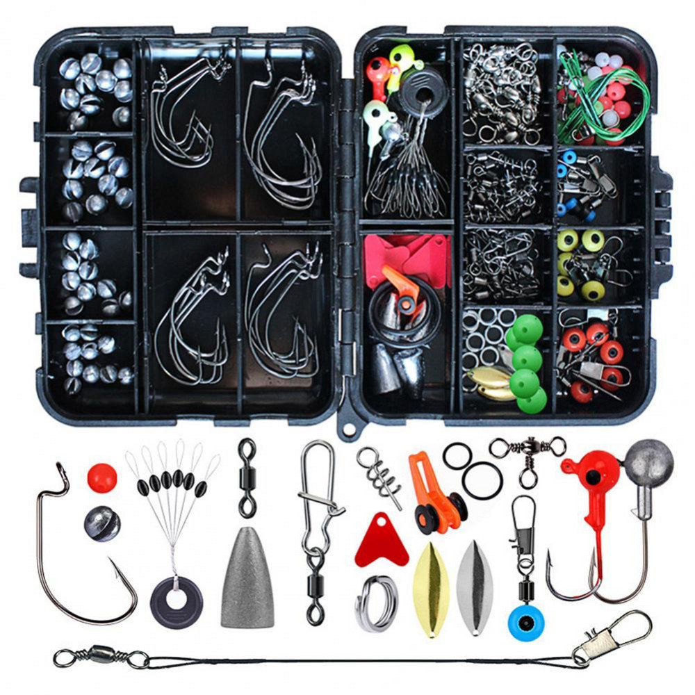 Набор рыболовных снастей для пресноводной рыбалки RESTEQ — 191 предмет в органайзере Киев - изображение 1