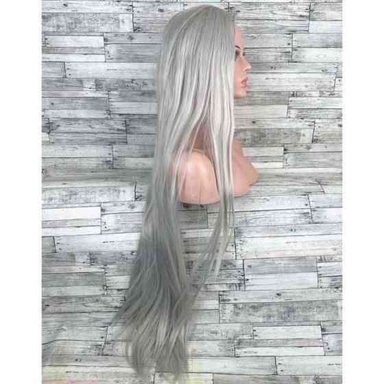 Парик ровный аниме 100 см без челки 