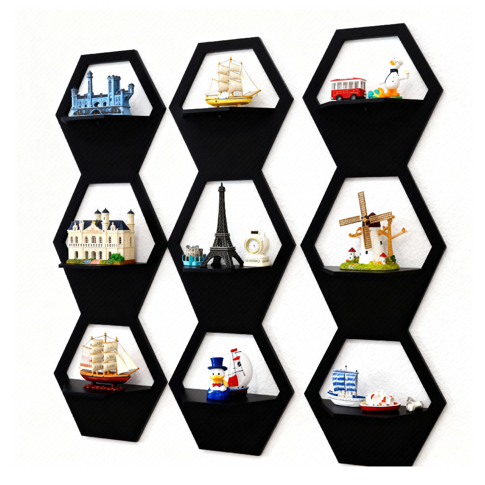 Набор полок EKOSTAR настенных 173х60х150 3 полки Киев - изображение 5