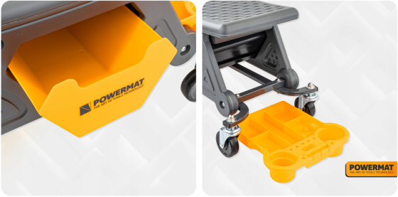 Стул для мастерской 200кг Powermat (Польша) Киев