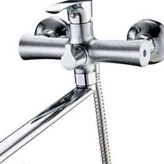 Змішувач для ванни ZERIX FAB-7, сталевий Харків