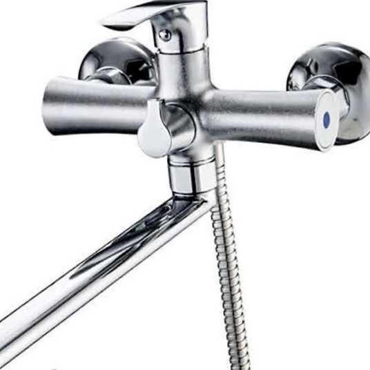 Змішувач для ванни ZERIX FAB-7, сталевий Харків - фото 4