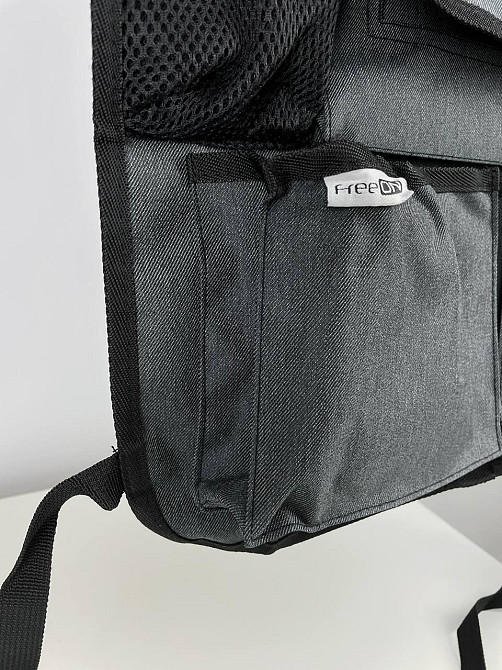 Органайзер для автомобільного сидіння Deluxe FreeON, black Київ - фото 6