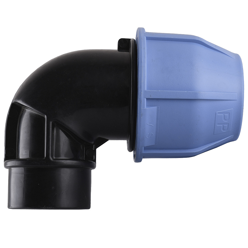 Коліно ПНД Vsplast 40*1 1/4 ''  ВР 4002 Луцк - изображение 1