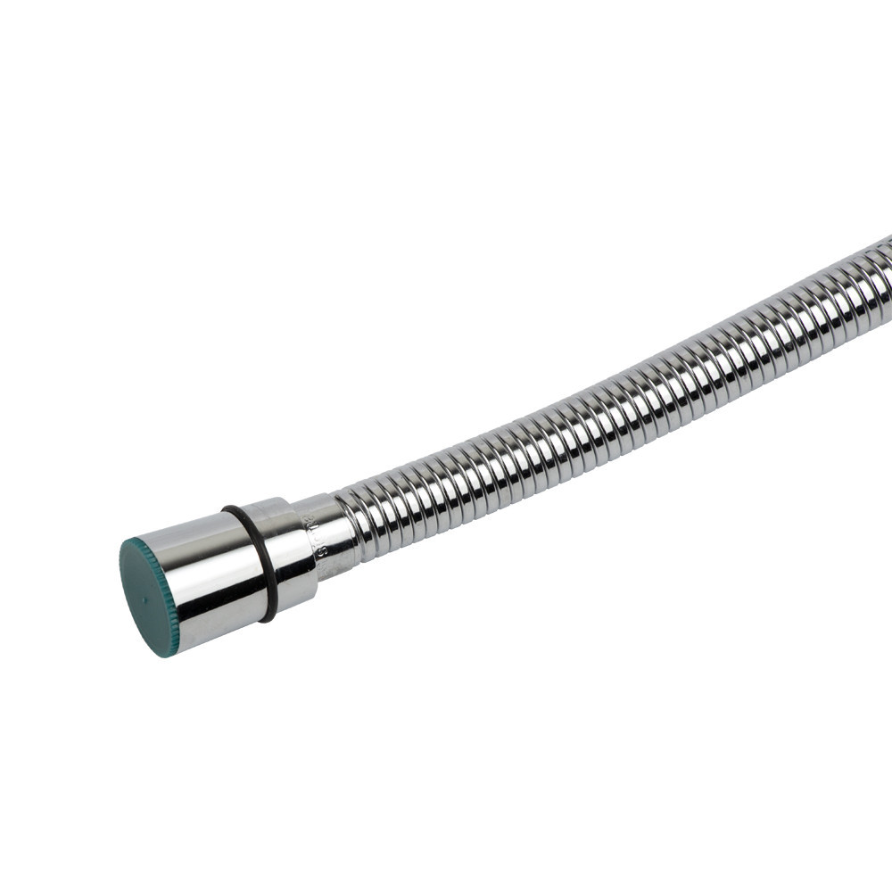 Шланг для душу 1/2" SS хромований розтяжний з підшипником 150-210см AQUATICA XB-6153 (9792010) Рівне - фото 2