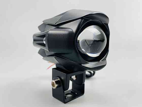 Фара LED протитуманна овальна 20W 9-80В led chip 3570 білий + жовтий, світлодіодне допоміжне світло Мукачево