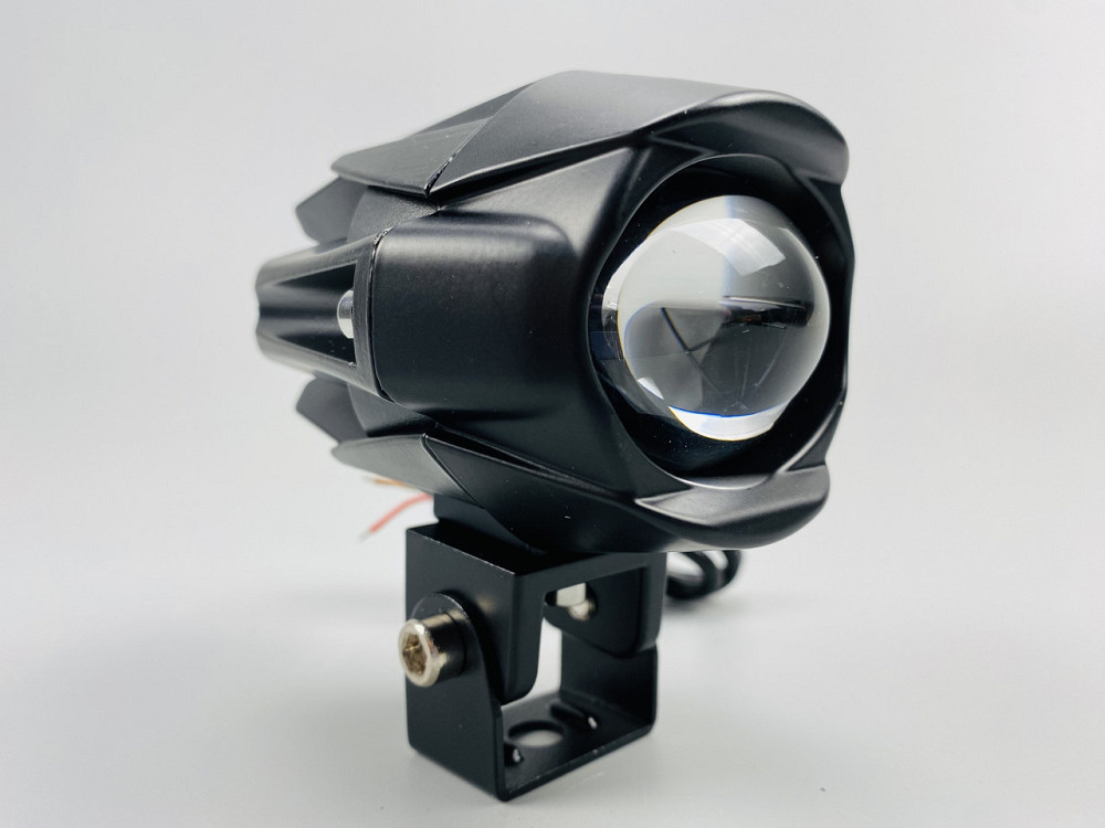 Фара LED протитуманна овальна 20W 9-80В led chip 3570 білий + жовтий, світлодіодне допоміжне світло Мукачево - фото 1