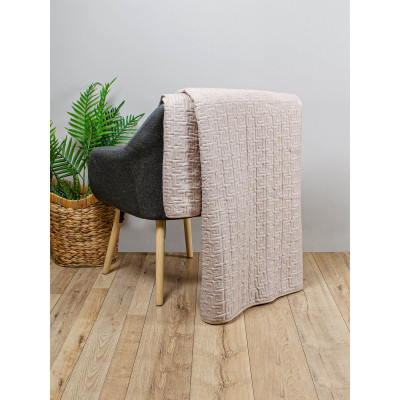 Покрывало Home Line стеганое (темно-бежевый) 160х210 (182153) Винница - изображение 2