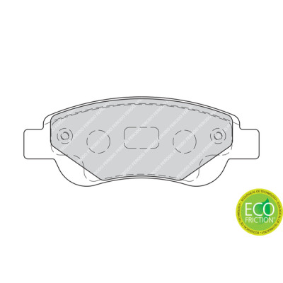 Гальмівні колодки FERODO FDB1790 Вінниця - фото 2