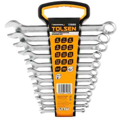 Ключ Tolsen "ПРОФІ" комбінований 12 шт (15888) Винница