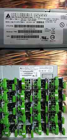 Серверний блок живлення 770W 12V/62.5A Delta Electronics DPS-770BB A (товар вживаний) Луцк
