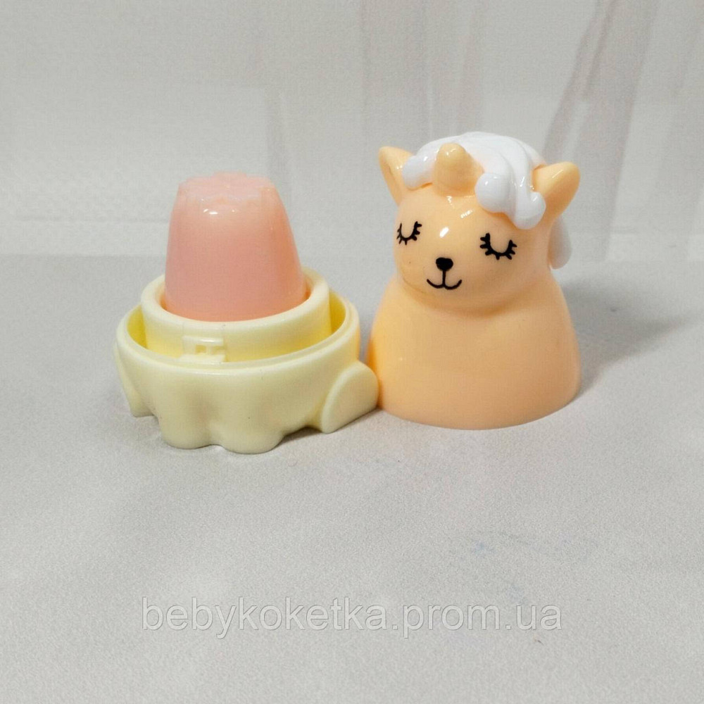 Дитячий бальзам для губ зволожувальний Magic Your Life Lip Balm Единоріжка Персиковий Львів - фото 2