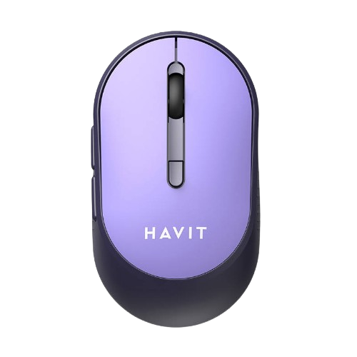 Мишка бездротова Havit HV-MS78GT, purple бузковий Житомир - фото 1
