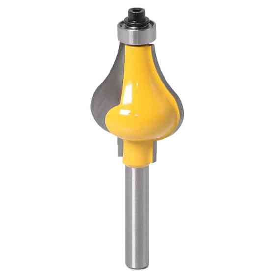 Фігурна кромкова фреза з підшипником для плінтусів Київ