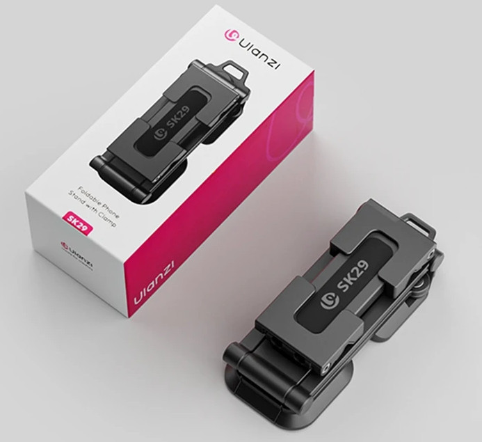 Тримач для телефону універсальний на штатив ручка гачок Ulanzi SK29 M100 Київ - фото 6