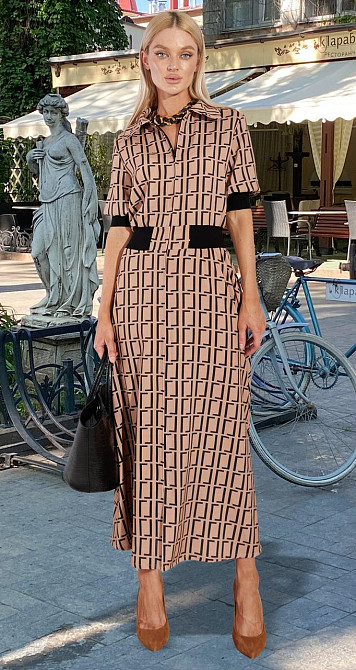 Модное платье с элементами вязки (48) Киев - изображение 4