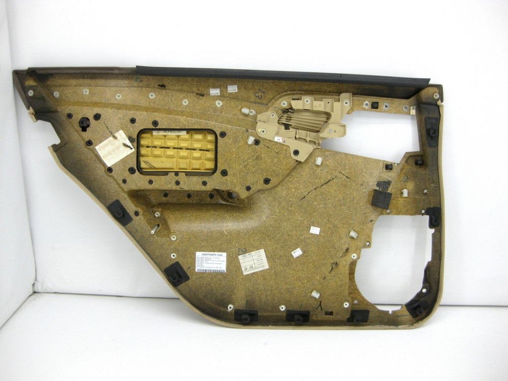 Mercedes-Benz  A2207309870 1A20 Карта задніх правих дверей шкіра колір бежевий S-class long V220 Одесса - изображение 14